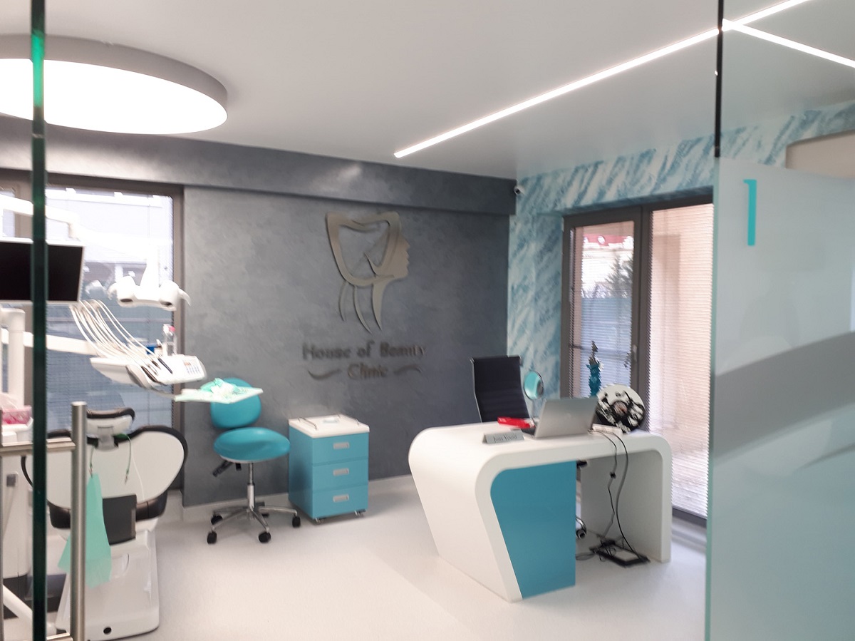 Design interior clinică de înfrumusețare